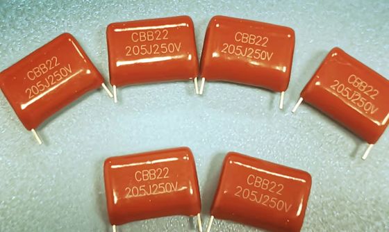 Qualität  Waterproof 250V Metallized Polypropylene Film Capacitor Flame Retardant Fabrik