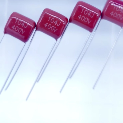Metallisierter Laserdruck Polyester-Film-Mini Capacitor-CL21X 104J400V