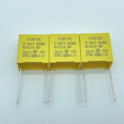 Sicherheits-Kondensator-lösliches beständiges Epoxidharz MKP 0.82uF X2
