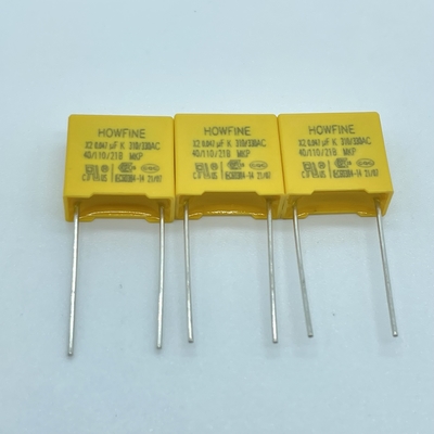 Polypropylen-Folienkondensator-stabile Hochspannungsneigung 10mm ULs metallisierte
