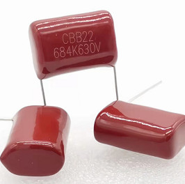 Nicht rostender Folienkondensator des Polypropylen-630V, Hochfrequenzkondensator der Neigungs-22.5mm