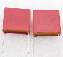 metallisierter Polypropylen-Folienkondensator 2.2uF PBT KASTEN feuerverzögernd